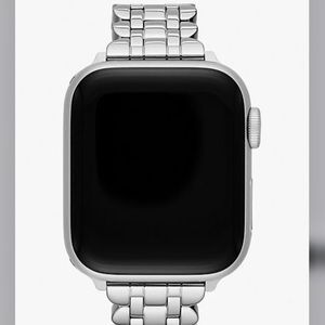 Kate Spade silver scallop link stainless steel bracelet